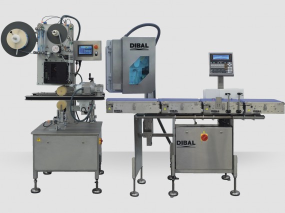 Système automatique de pesage et d´étiquetage C Dibal CLS-4000