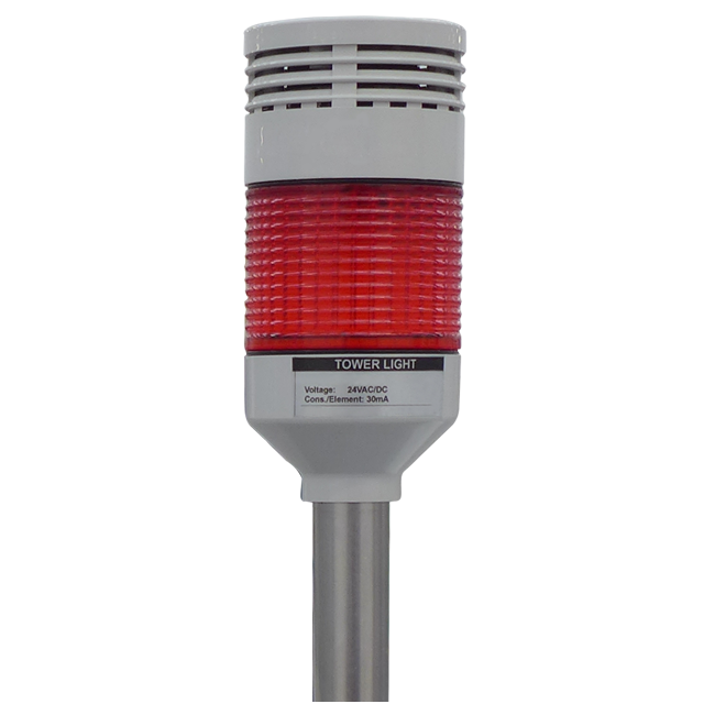 Alarme sonore et lumineuse 24V