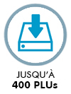 JUSQU´À 400 PLUs