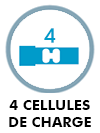 4 CELLULES DE CHARGE