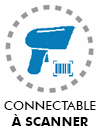 CONNECTABLE À UN SCANNER