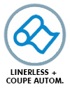 Linerless + Coupe automatique