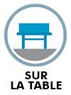 SUR LA TABLE