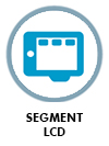 AFFICHEUR SEGMENT LCD